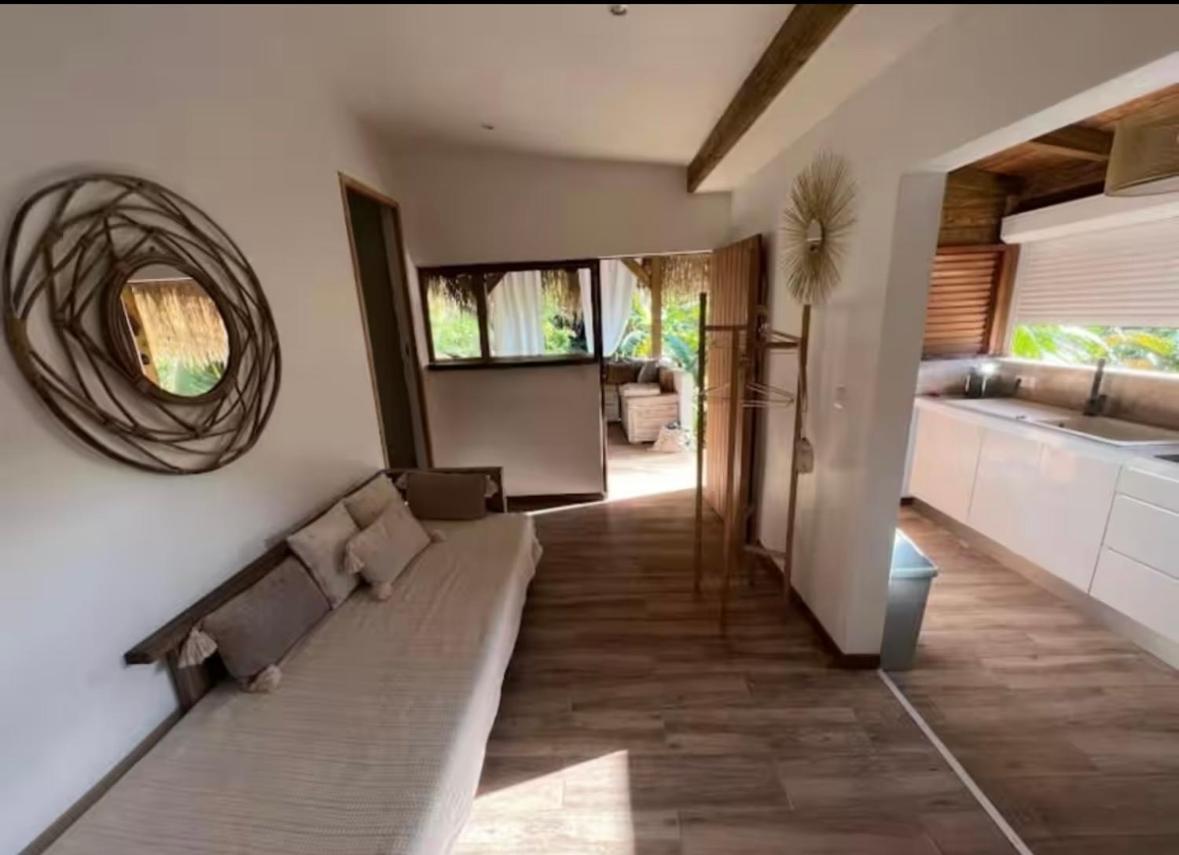 Appartamento Cocotier, Elegant T3 Avec Jardin Tropical Sainte-Anne Esterno foto