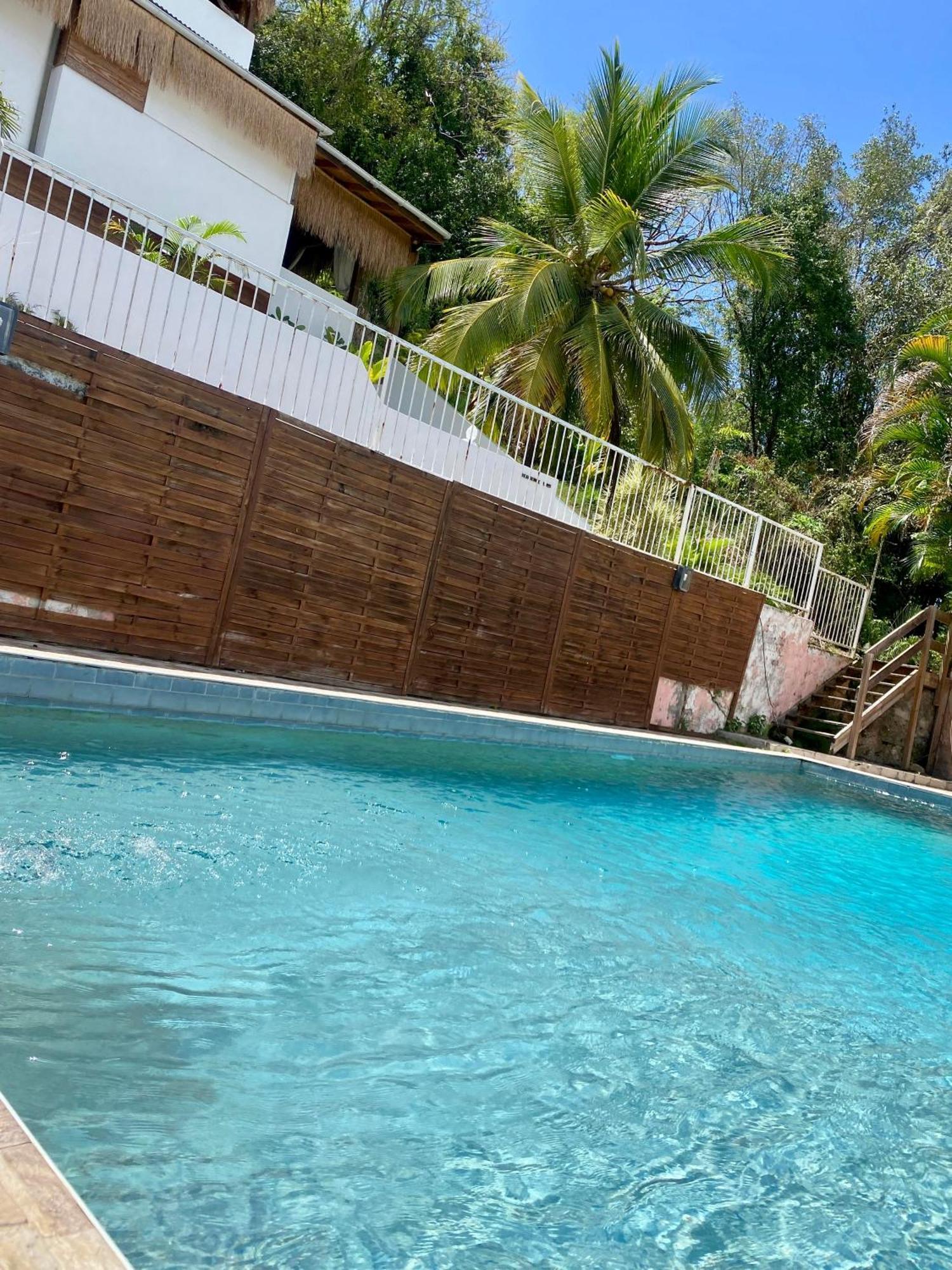 Appartamento Cocotier, Elegant T3 Avec Jardin Tropical Sainte-Anne Esterno foto